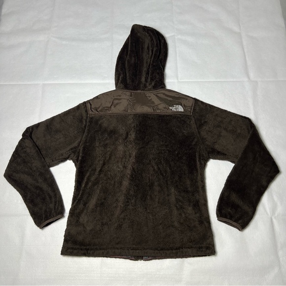 The North Face Women's Size Medium Brown Fleece full zip - Picture 10 of 12